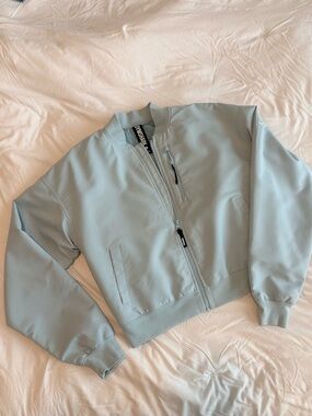 Gymshark Light Blue Bomber Jacket